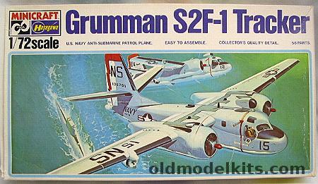 Hasegawa 1/72 Grumman S2F-1 (S-2A) Tracker Hi-Vis Paint Scheme, 102 plastic model kit